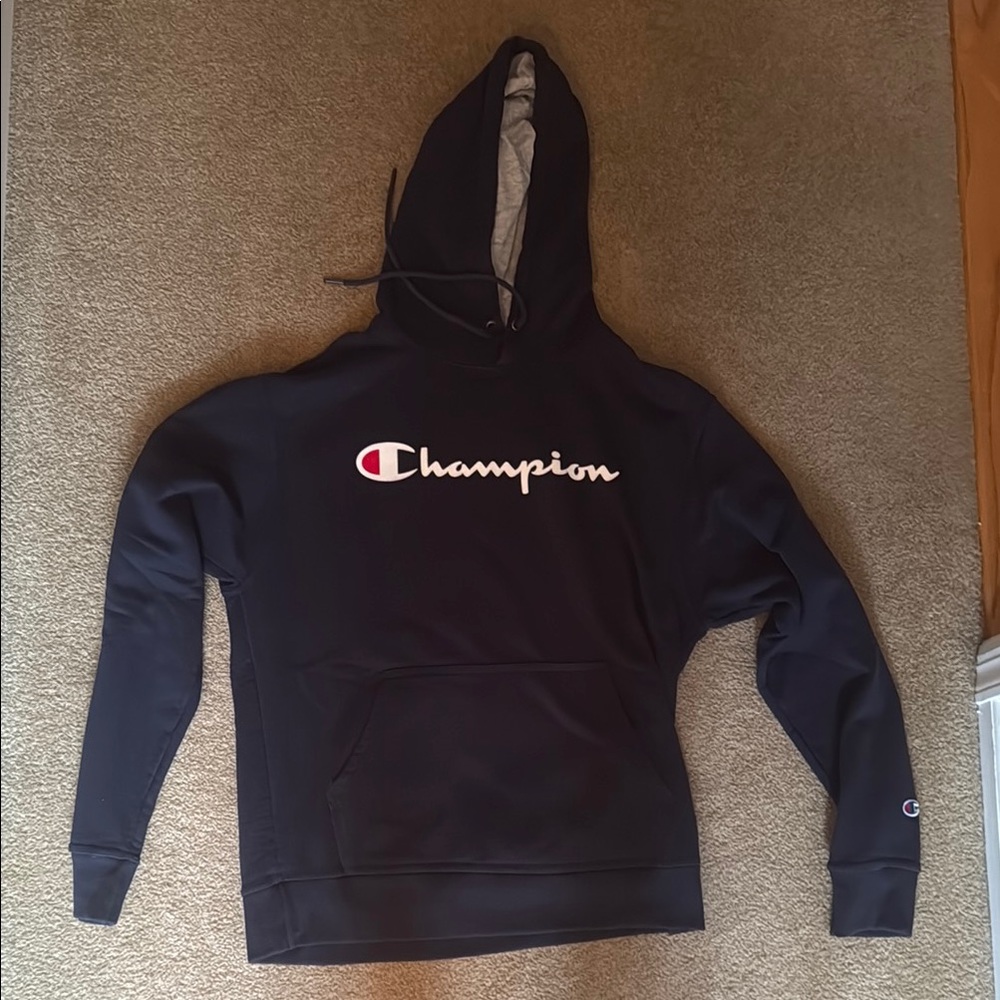 Champion Black Hoodie